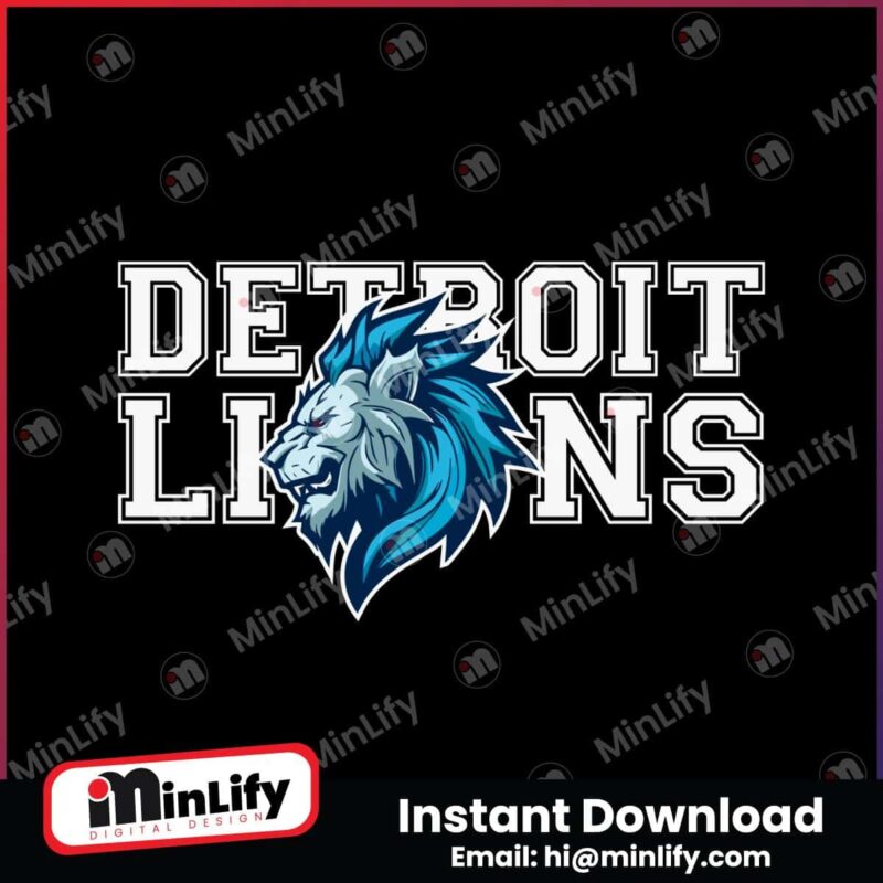detroit-lions-football-nfl-team-svg
