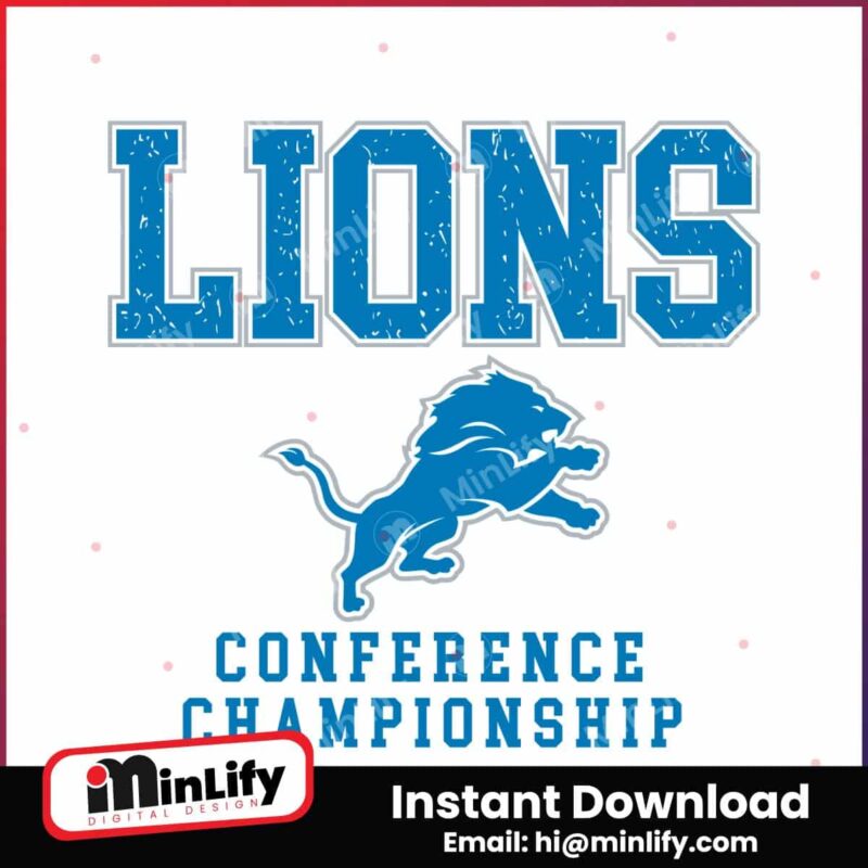 lions-football-conference-championship-svg