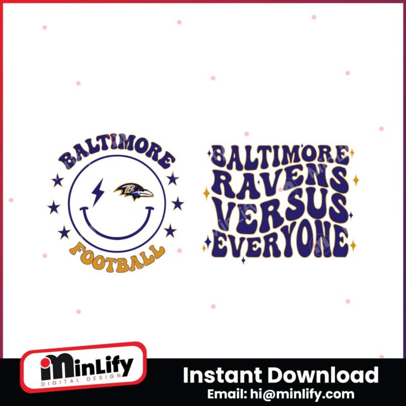 football-baltimore-ravens-versus-everyone-svg