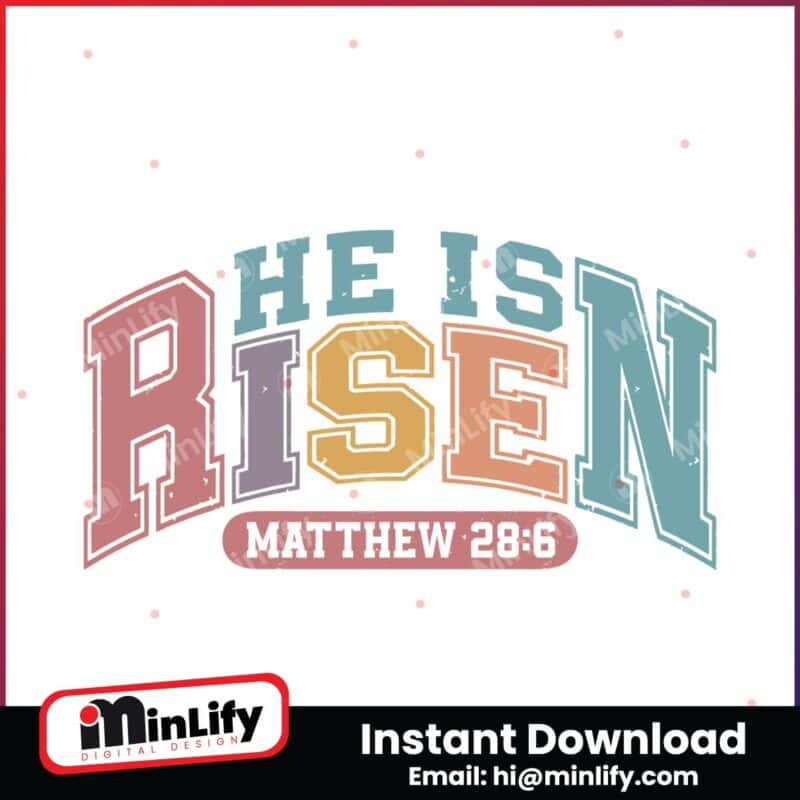 retro-he-is-risen-christian-easter-svg