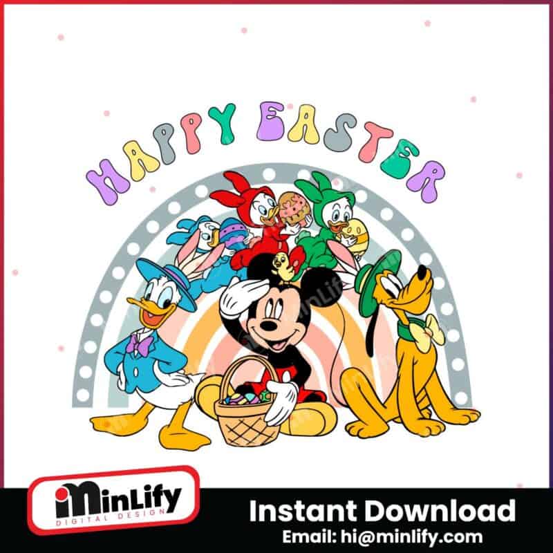 retro-mickey-friends-happy-easter-svg