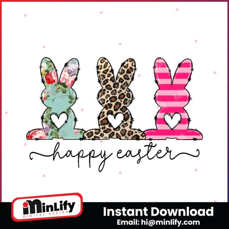 leopard-easter-three-bunnies-png