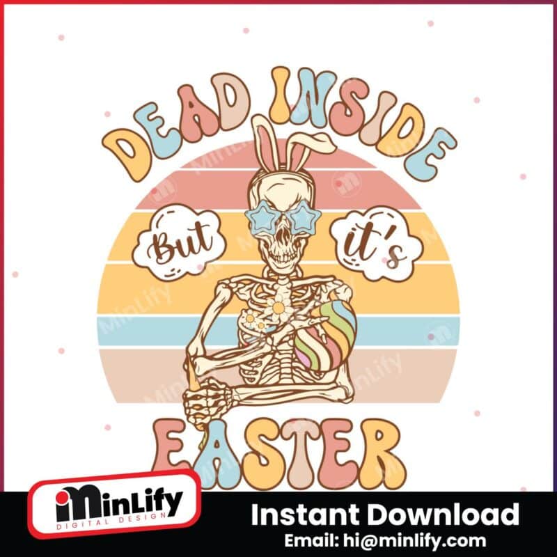 dead-inside-but-its-easter-skeleton-svg