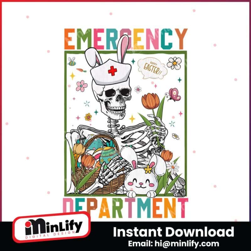 emergency-department-skeleton-nurse-easter-eggs-png