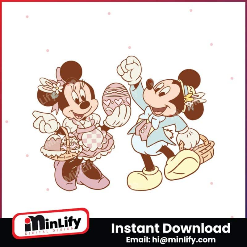 mickey-and-minnie-easter-eggs-svg