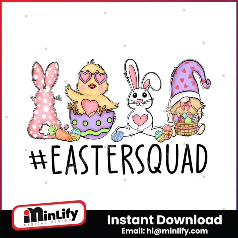 easter-squad-bunny-chicks-eggs-png