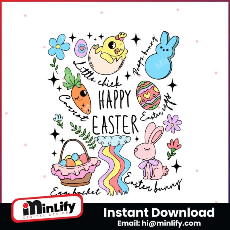 happy-easter-little-chick-peeps-bunny-svg