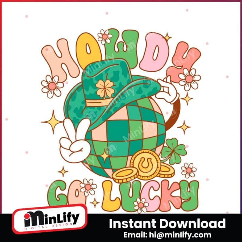 howdy-go-lucky-disco-ball-patricks-day-svg