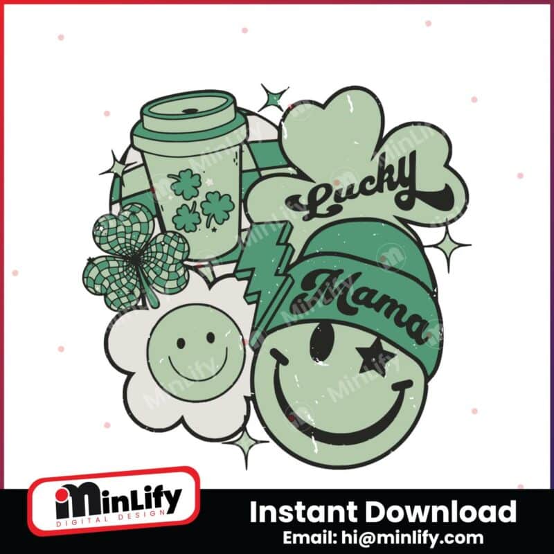 st-patricks-day-lucky-mama-shamrock-svg