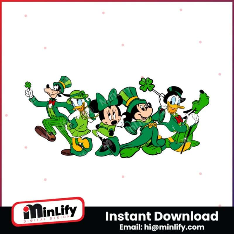 clover-mickey-disney-friends-svg