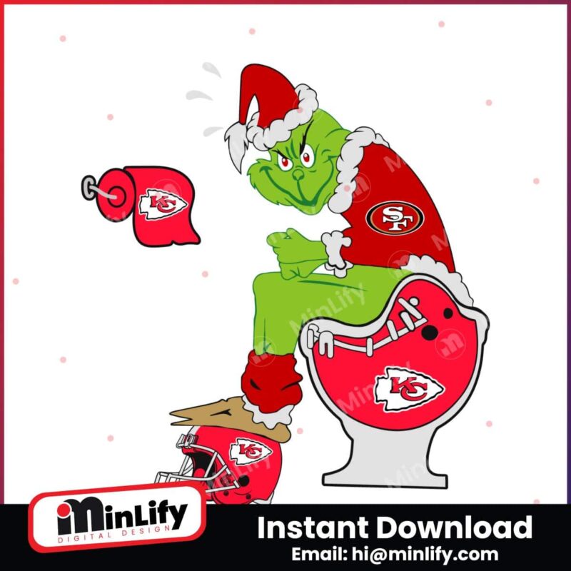 grinch-49ers-and-kansas-city-chiefs-svg