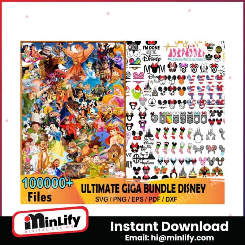 100000-ultimate-disney-svg-bundle