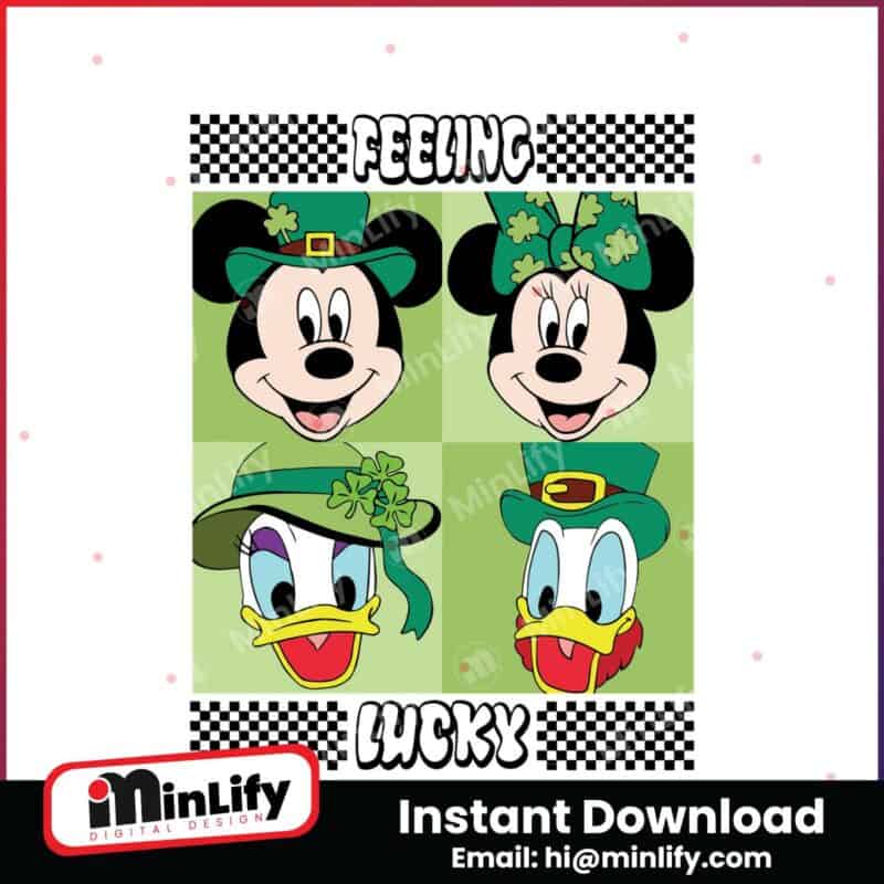 mickey-and-friends-feeling-lucky-svg