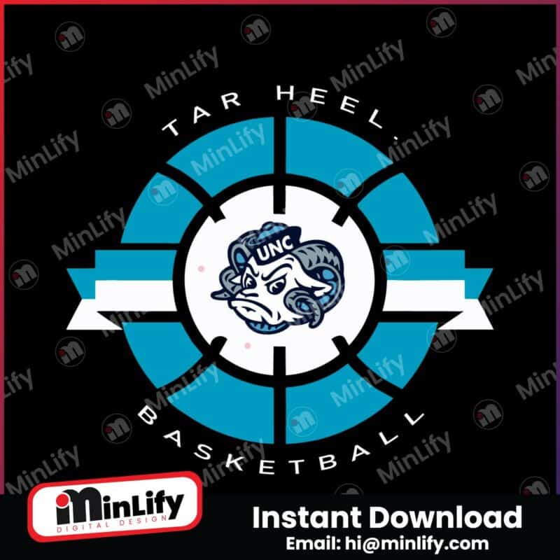 tar-heel-basketball-unc-logo-svg