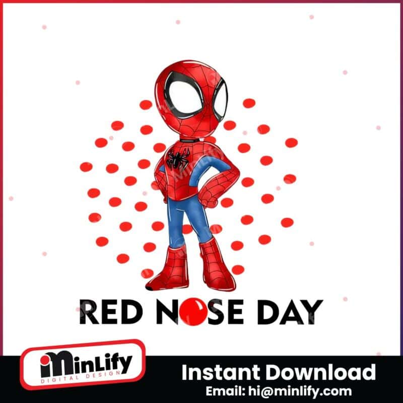 retro-red-nose-day-spiderman-png