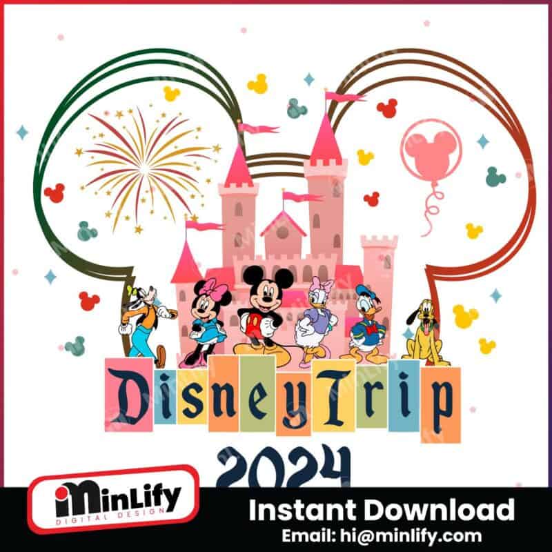 disney-trip-2024-castle-mickey-and-friends-png