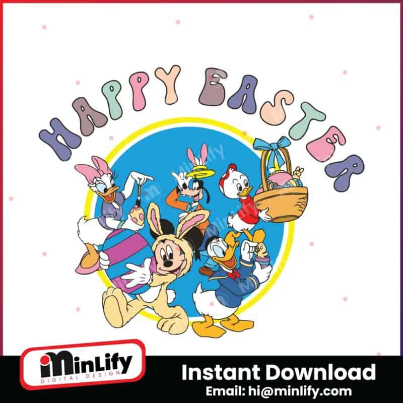 happy-easter-mickey-and-friends-bunny-svg