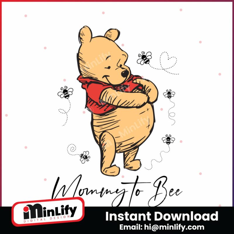 mommy-to-bee-winnie-the-pooh-svg