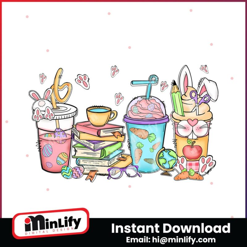 cute-bunny-teacher-easter-coffee-png