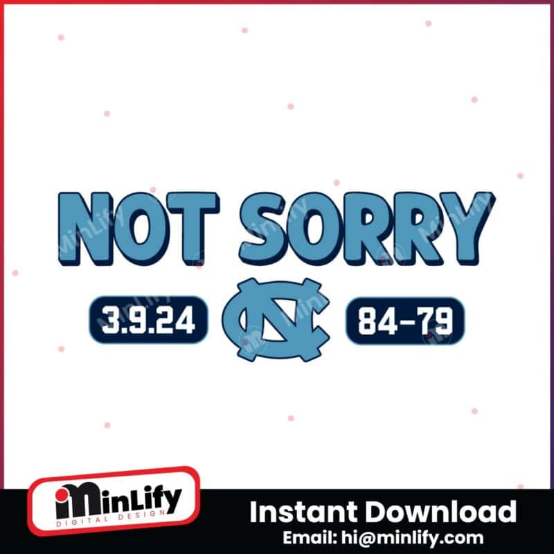 not-sorry-unc-basketball-svg