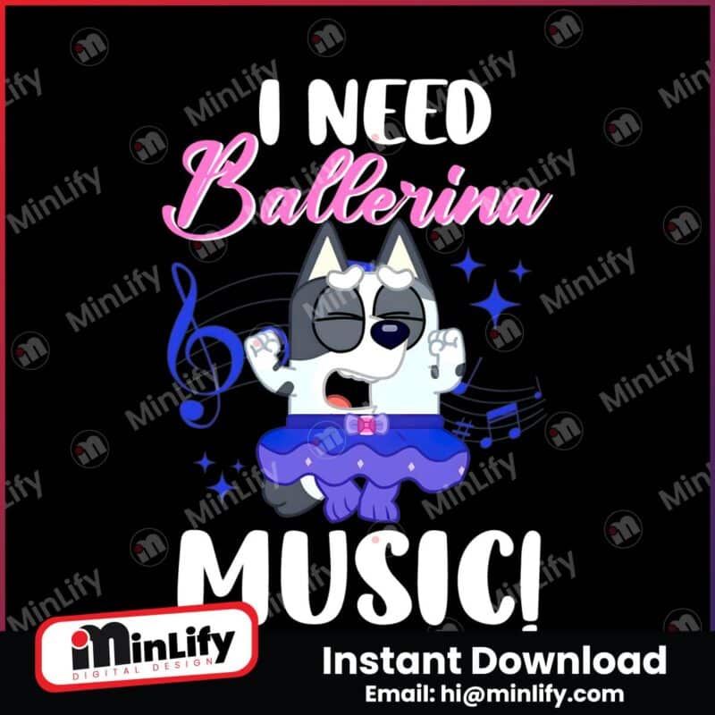 i-need-bellerina-music-muffin-bluey-png
