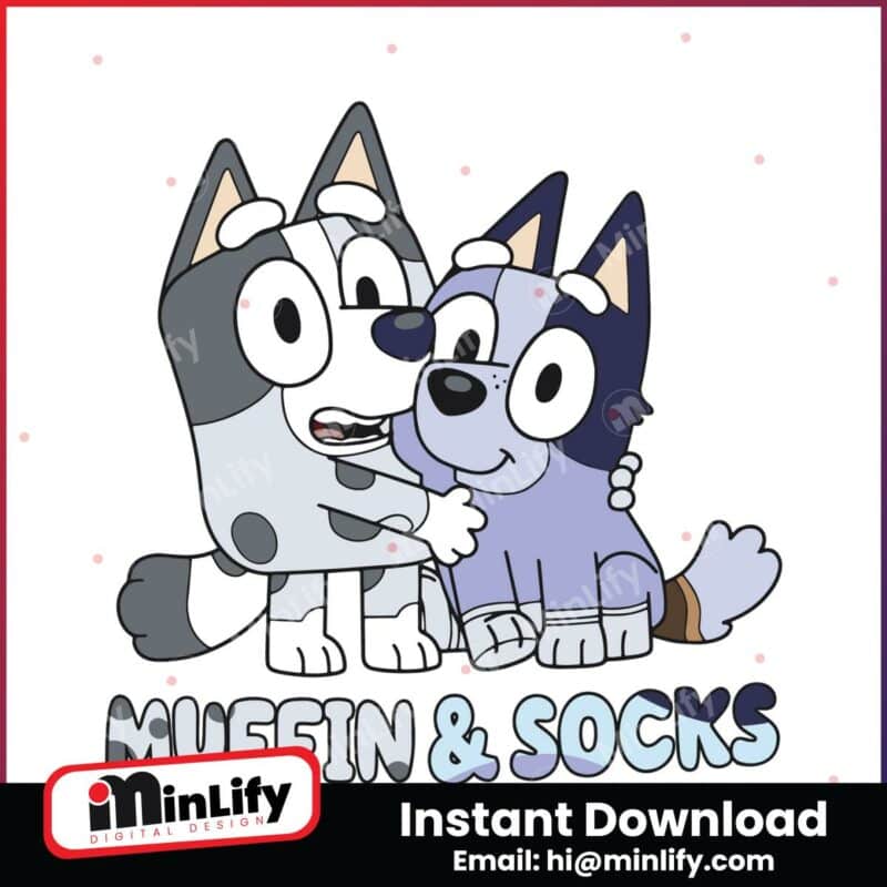 muffin-and-socks-bluey-character-svg