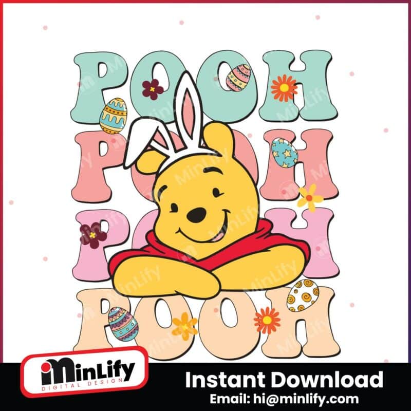 groovy-disney-winnie-the-pooh-easter-svg