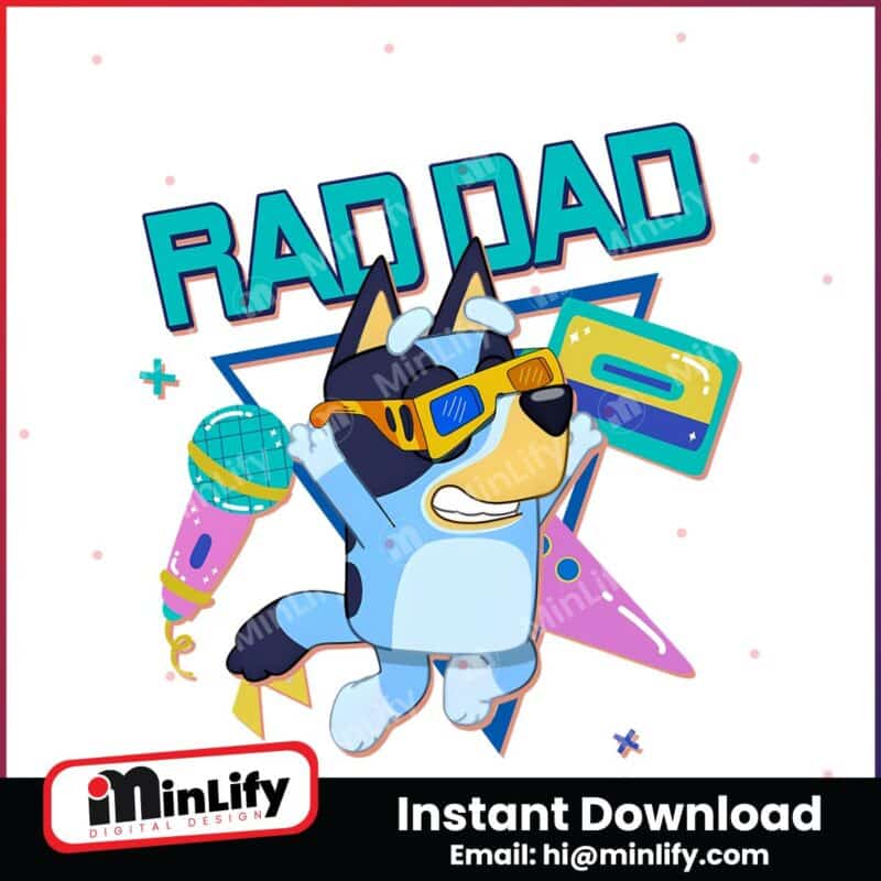 bluey-rad-dad-bandit-heeler-dancing-png