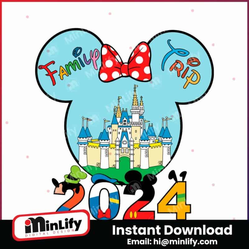 disney-minnie-and-castle-family-trip-2024-svg