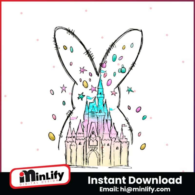 retro-disney-castle-bunny-easter-png