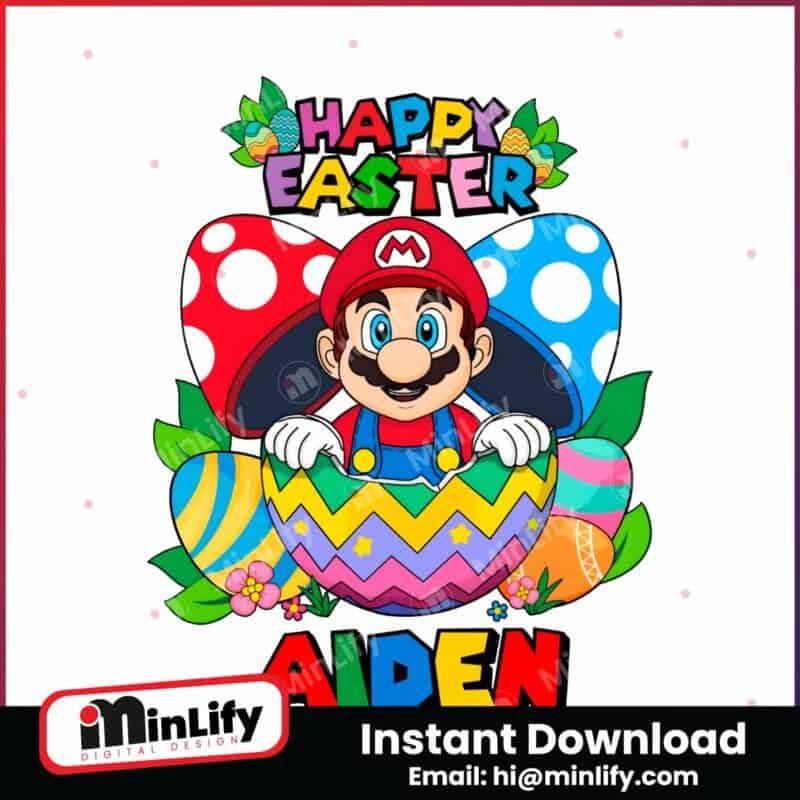 custom-super-mario-happy-easter-png