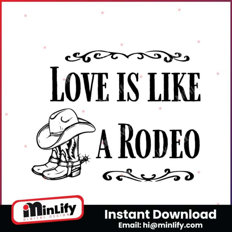 love-is-like-a-rodeo-kane-brown-concert-svg