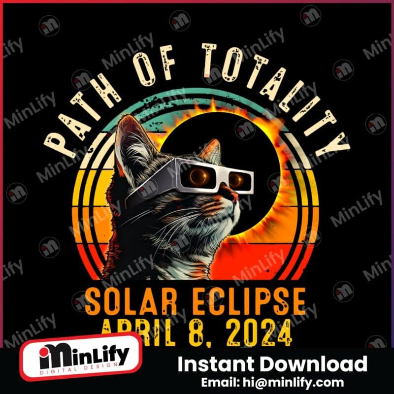 path-of-totality-solar-eclipse-funny-cat-png