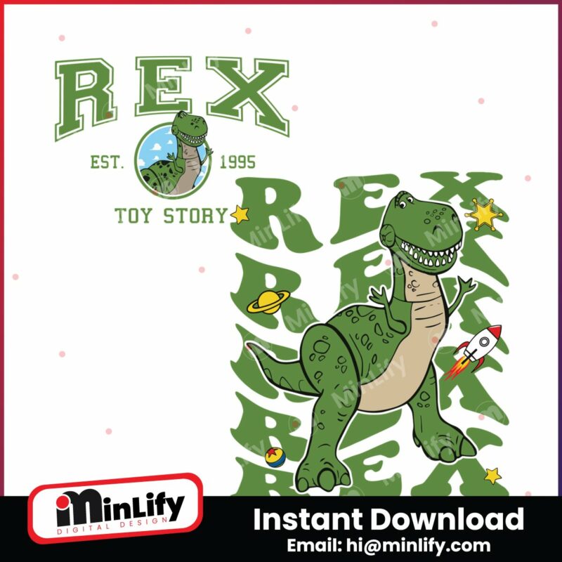 funny-toy-story-rex-dinosaur-est-1995-svg