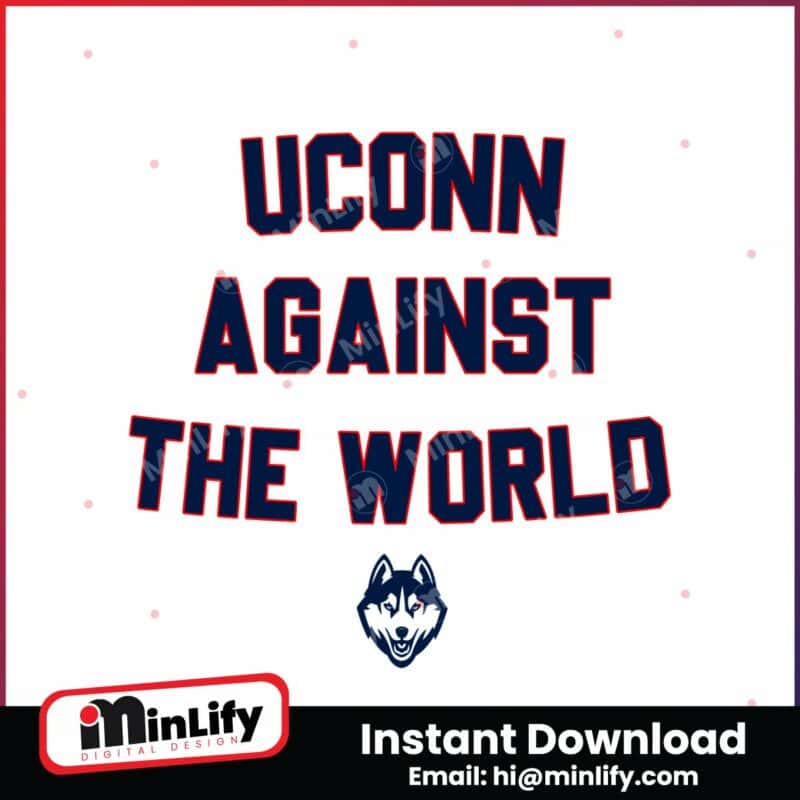 retro-uconn-against-the-world-svg