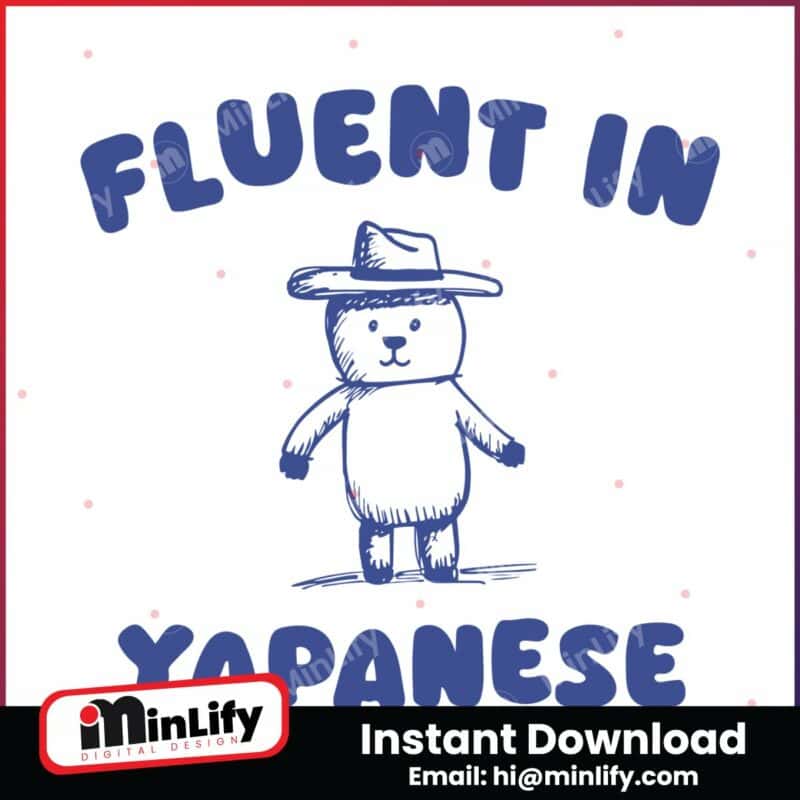 fluent-in-yapanese-bear-meme-svg