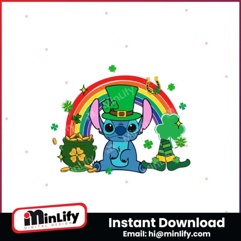 stitch-rainbow-st-patricks-day-png