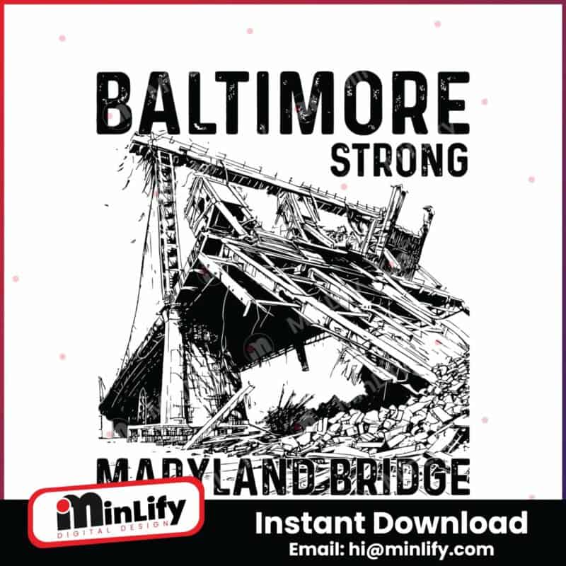 baltimore-strong-maryland-baltimore-svg