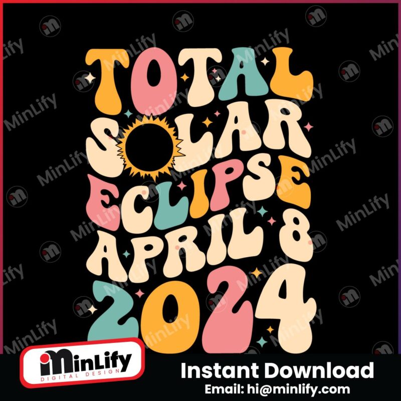 total-solar-eclipse-april-2024-svg
