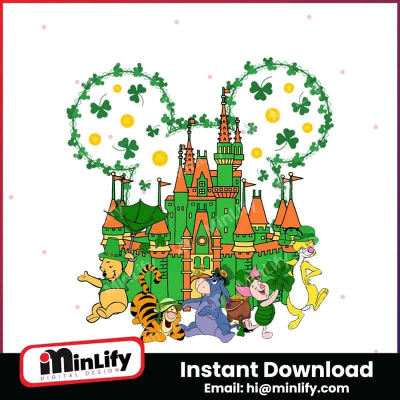 winnie-the-pooh-st-patricks-day-castle-png