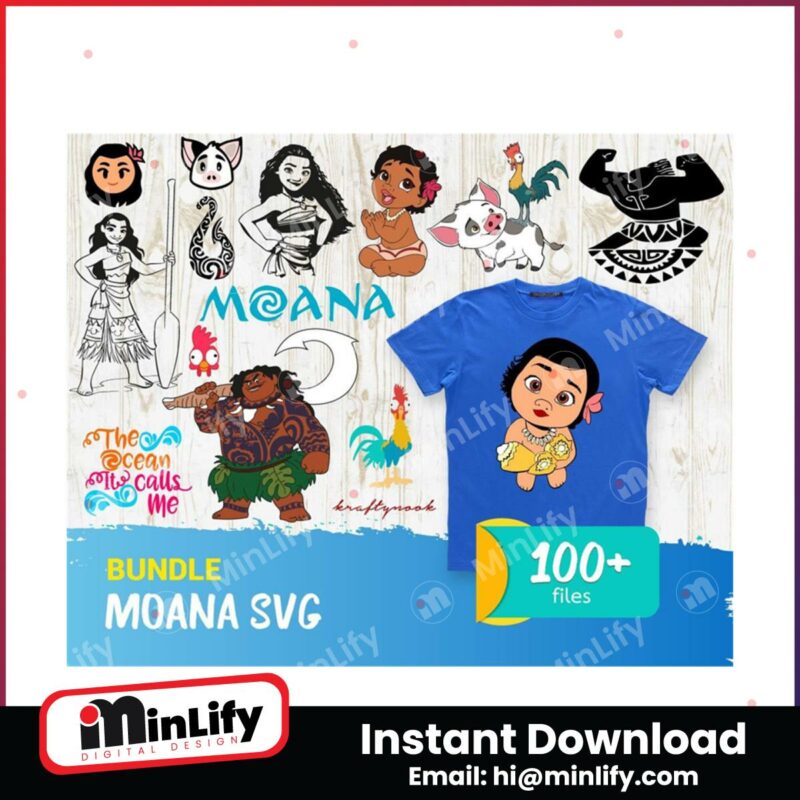 100-moana-and-maui-bundle-svg