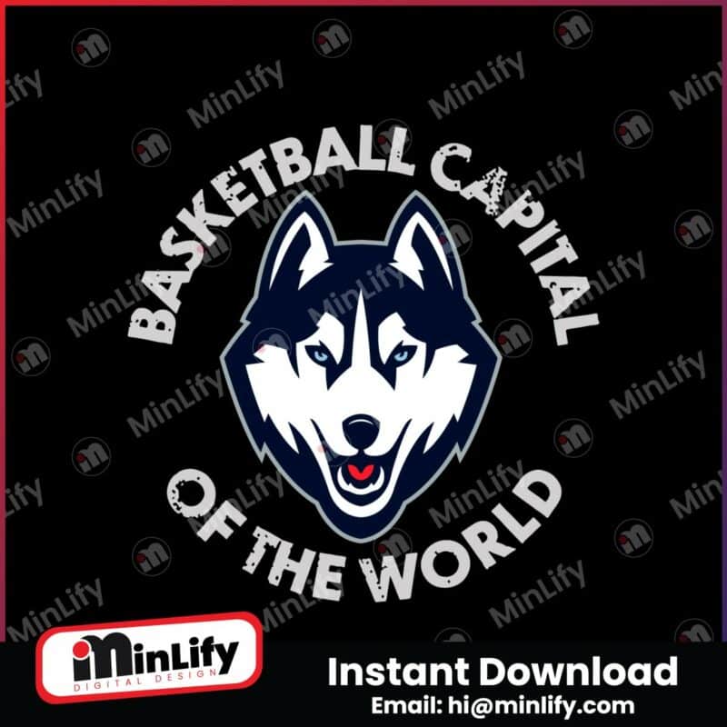 ncaa-uconn-basketball-capital-of-the-world-svg