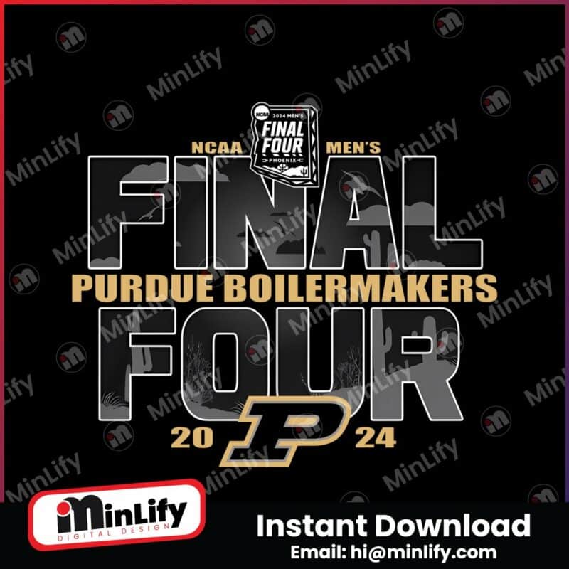 purdue-boilermakers-final-four-2024-svg