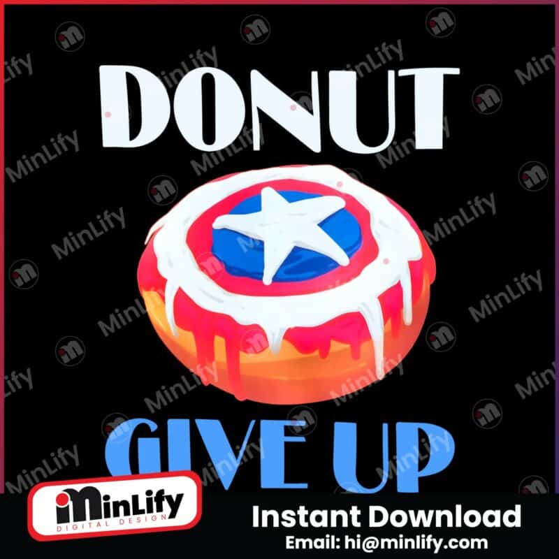 funny-captain-america-donut-give-up-png