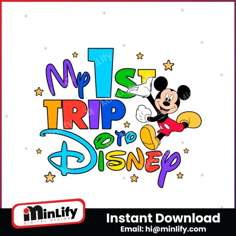 my-1st-trip-to-disney-mickey-mouse-svg