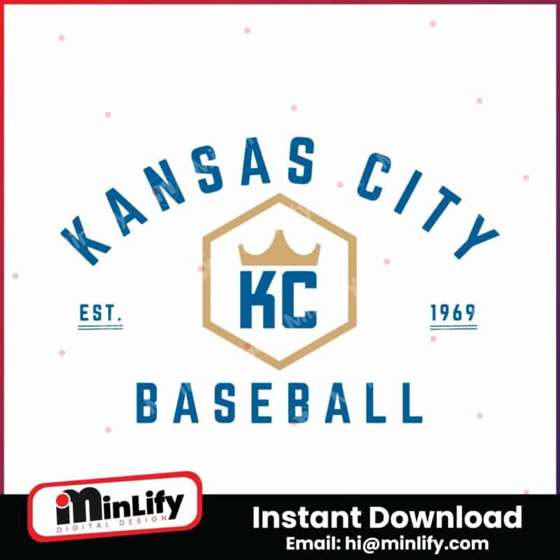 baseball-kansas-city-baseball-est-1969-svg