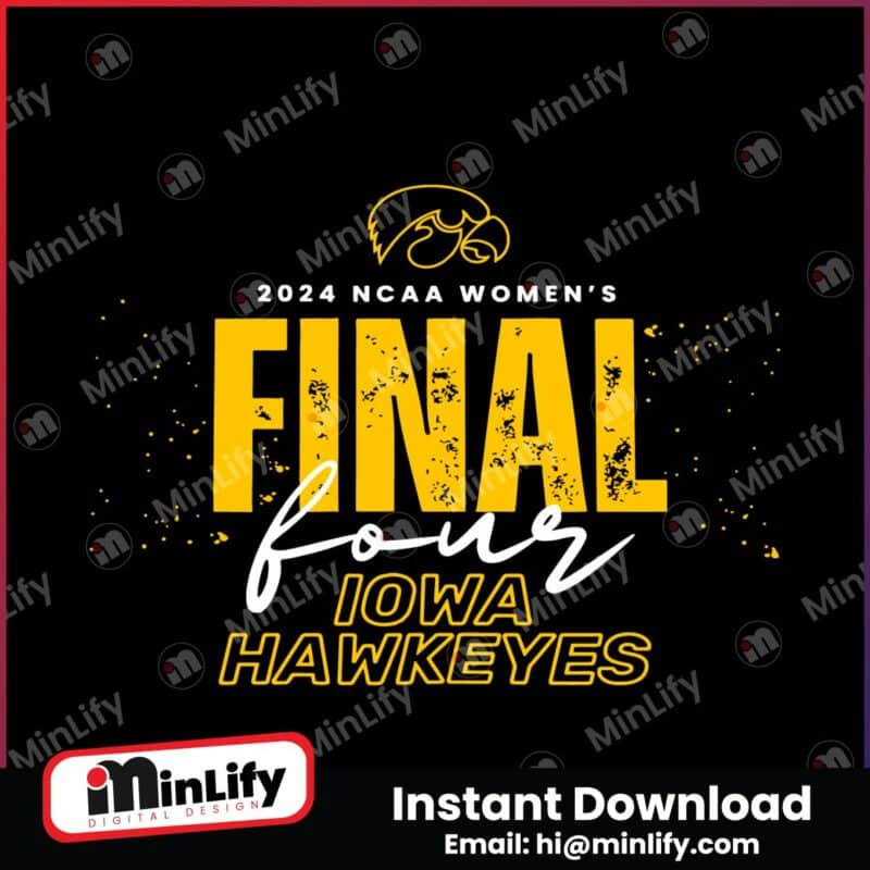 iowa-hawkeyes-final-four-2024-ncaa-womens-svg