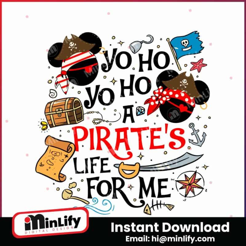 yo-ho-a-pirates-life-for-me-mickey-caribbean-svg