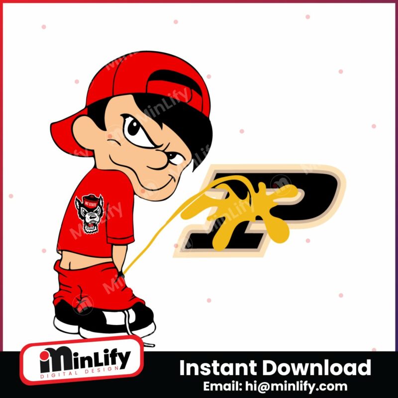 funny-boy-nc-state-piss-on-purdue-boilermakers-svg