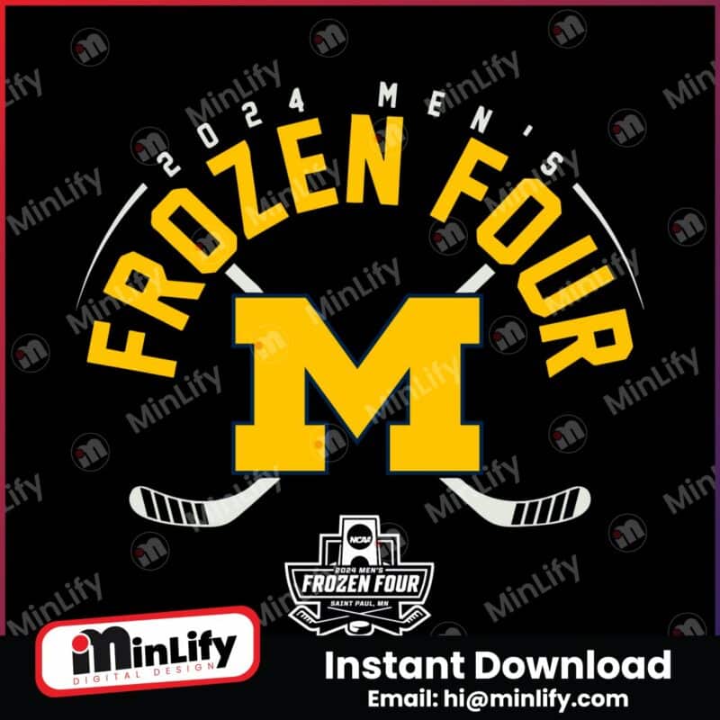michigan-hockey-2024-mens-frozen-four-svg